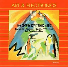 20th Century Soviet Piano Music von Галина Ивановна Уствольская – Cover