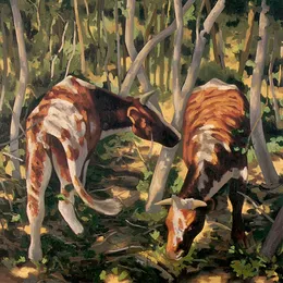 Mouth Eating Trees and Related Activities von Barry Guy – Album Cover