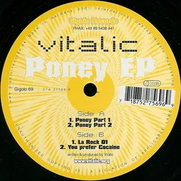 Poney EP von Vitalic – Album Cover