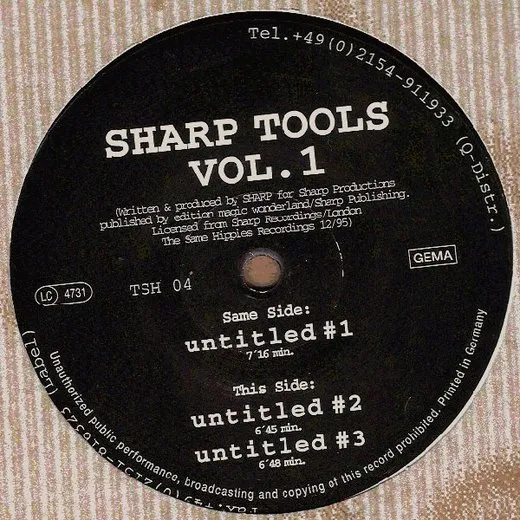 Sharp Tools Volume One