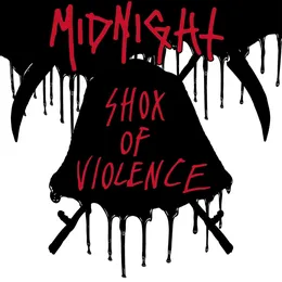 Shox of Violence von Midnight – Album Cover