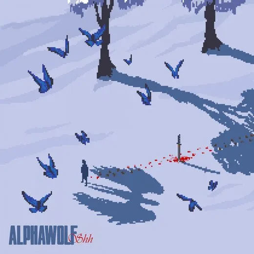 Shh von Alpha Wolf – Album Cover