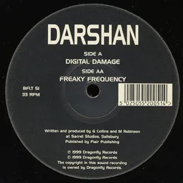 Digital Damage / Freaky Frequency von Darshan – Cover