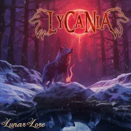 Lunar Lore von Lycania – Album Cover