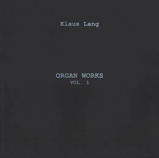 Organ Works Vol. 1