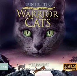 Warrior Cats: Die Macht der drei: Verbannt von Erin Hunter – Album Cover