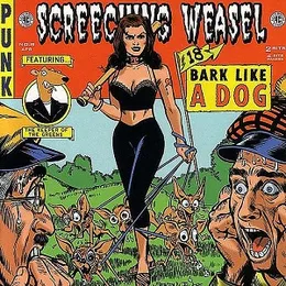 Bark Like a Dog von Screeching Weasel – Album Cover