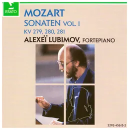 Sonaten, Vol. 1: KV 279 / 280 / 281 von Алексей Любимов – Album Cover