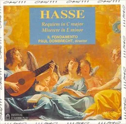 Requiem in C major / Miserere in E minor von Johann Adolf Hasse – Album Cover