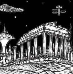 Here and Beyond von Comacozer – Album Cover
