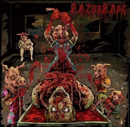 Slaughter Sluts Supremacy von RazorRape – Cover