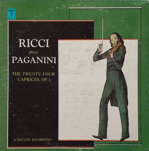 Ricci Plays Paganini - The Twenty-Four Caprices, Op. 1