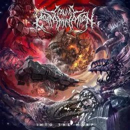 Into the Warp von Cranial Contamination – Album Cover