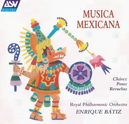 Música mexicana von Carlos Chávez – Album Cover