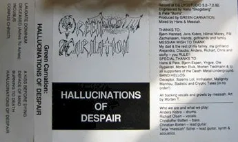 Hallucinations of Despair