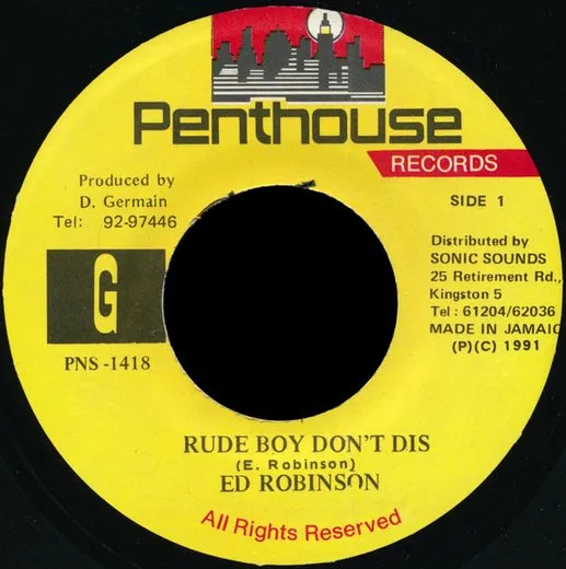 Rude Boy Don't Dis