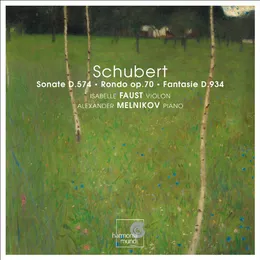 Sonate, D. 574 / Rondo, op. 70 / Fantasie, D. 934 von Isabelle Faust – Album Cover