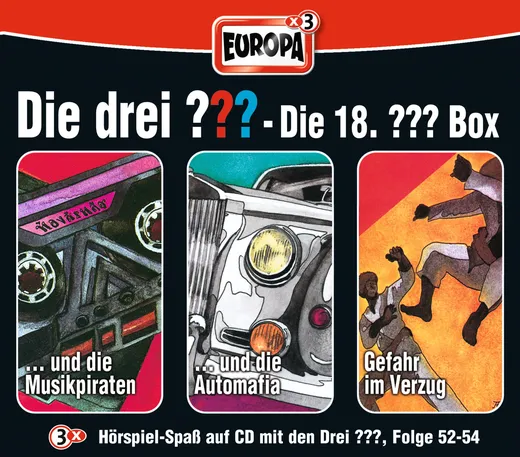 Die drei ??? Die 18. ??? Box