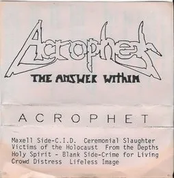 The Answer Within von Acrophet – Cover
