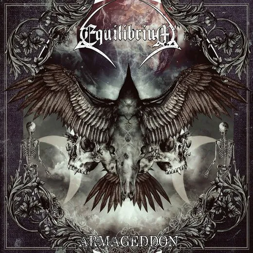 Armageddon von Equilibrium – Album Cover