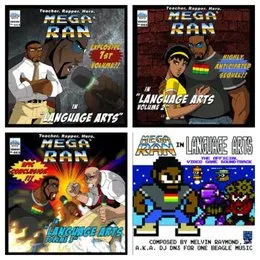 Mega Ran in Language Arts, Vols 1, 2 & 3 von Mega Ran – Album Cover