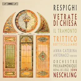 Vetrate di chiesa / Il tramonto / Trittico botticelliano von Anna Caterina Antonacci – Album Cover