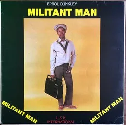 Militant Man von Errol Dunkley – Album Cover
