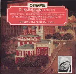 Volume 1: Piano Works von Дмитрий Борисович Кабалевский – Album Cover