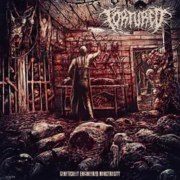 Genetically Engineered Monstrosity von Tortured – Album Cover