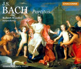 Partitas for Keyboard von Robert Woolley – Album Cover