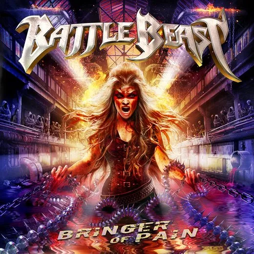 Bringer of Pain von Battle Beast – Album Cover