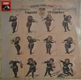 Paganini 24 Caprices von Itzhak Perlman – Album Cover