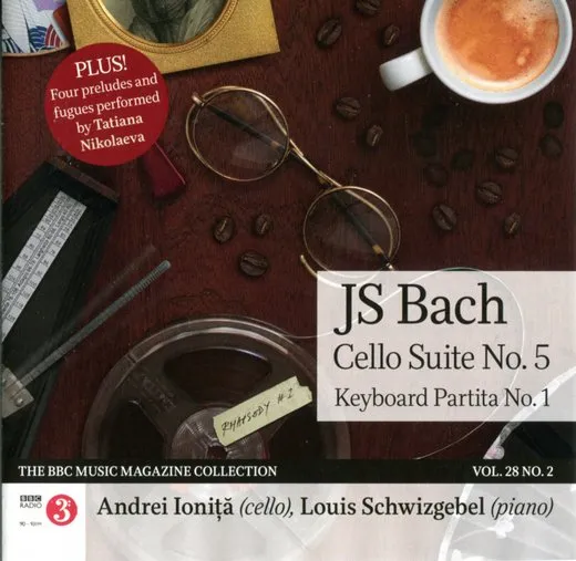 BBC Music, Volume 28, Number 2: Bach: Cello Suite No. 5, Keyboard Partita No. 1