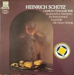 Geistliche Chormusik 1648 von Heinrich Schütz – Album Cover