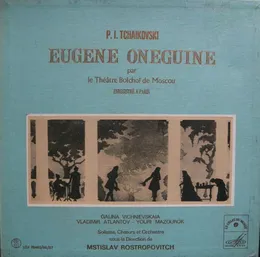 Eugène Onéguine von Галина Вишневская – Album Cover
