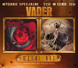 Black to the Blind / Future of the Past von Vader – Cover