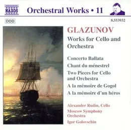Orchestral Works, Volume 11: Works for Cello and Orchestra von Александр Рудин – Album Cover