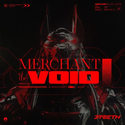 Merchant of the Void von 3TEETH – Album Cover