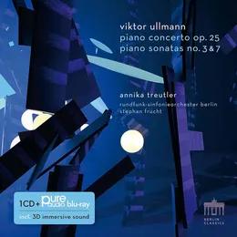 Piano Concerto, op. 25 / Piano Sonatas no. 3 & 7 von Viktor Ullmann – Album Cover
