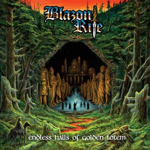 Endless Halls of Golden Totem von Blazon Rite – Album Cover