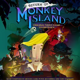 Return to Monkey Island: Original Video Game Soundtrack von Michael Z. Land – Album Cover