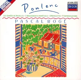 Les Soirées de Nazelles / 3 Mouvements perpétuels / 3 Novelettes / 9 Improvisations von Pascal Rogé – Album Cover