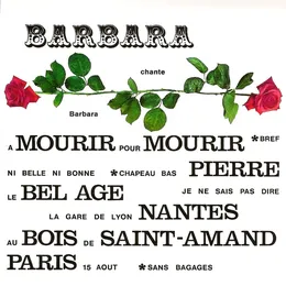 Barbara chante Barbara von Barbara – Album Cover