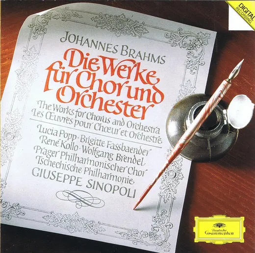 Die Werke für Chor und Orchester