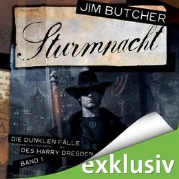Die dunklen Fälle des Harry Dresden, Band 1: Sturmnacht von Jim Butcher – Cover