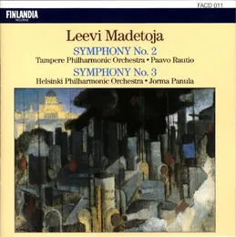 Symphony no. 2 / Symphony no. 3 von Leevi Madetoja – Album Cover