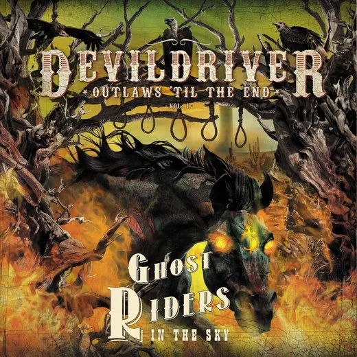 Ghost Riders in the Sky von DevilDriver – Album Cover