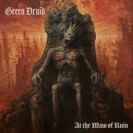At the Maw of Ruin von Green Druid – Album Cover