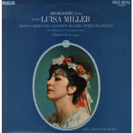 Luisa Miller von Anna Moffo – Album Cover