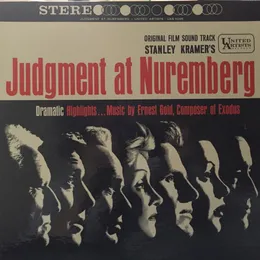 Judgment at Nuremberg von Ernest Gold – Cover